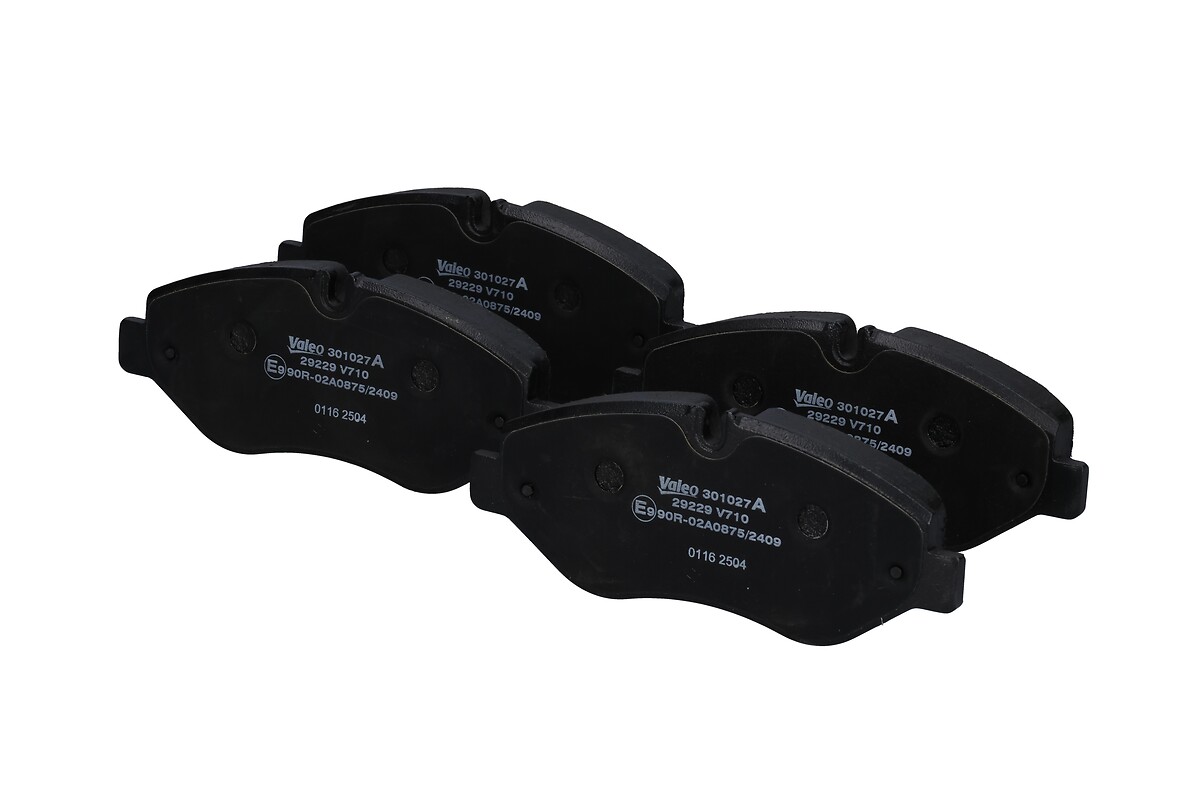 Jeu de 4 plaquettes de frein VALEO ref. 301027A